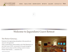 Tablet Screenshot of jagundami.com.au
